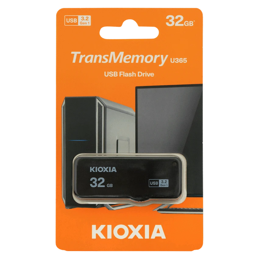 Kioxia U365 - 32gb USB 3.2 Yamabiko Slider Type - image 5