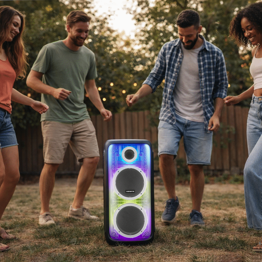 Volkano Cyber Series Dual 8" Party Speaker - image 5