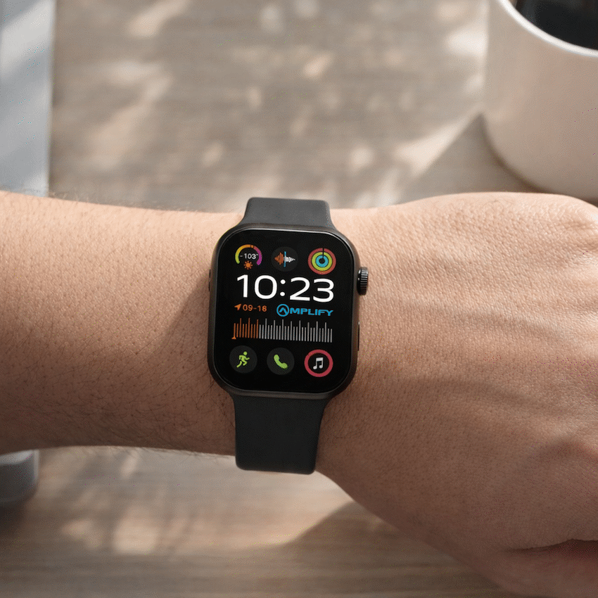 Amplify Challenge Series Square Smartwatch - Black - image 5