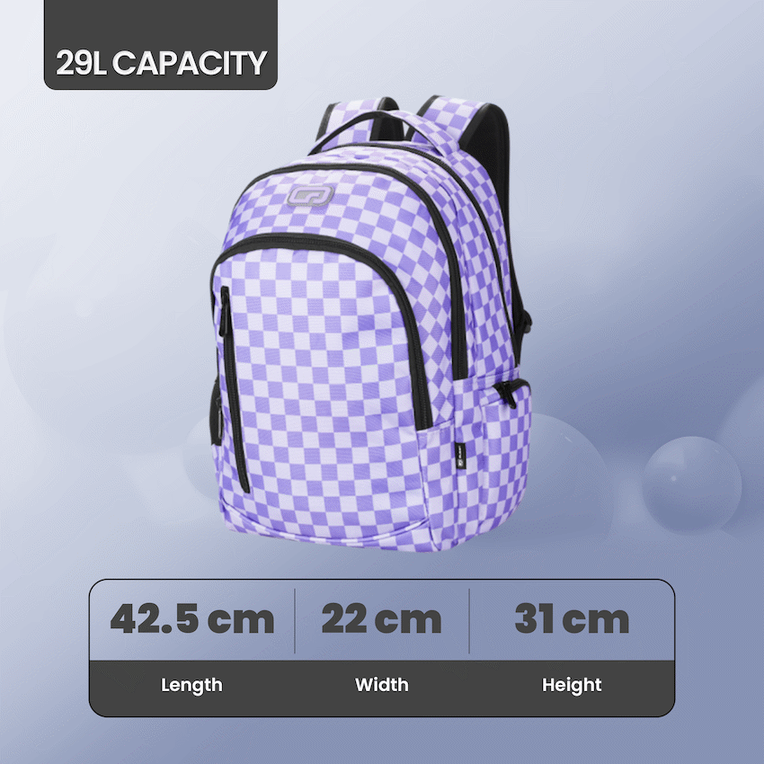 Quest Checker Senior Scholar Backpack Purple - image 5