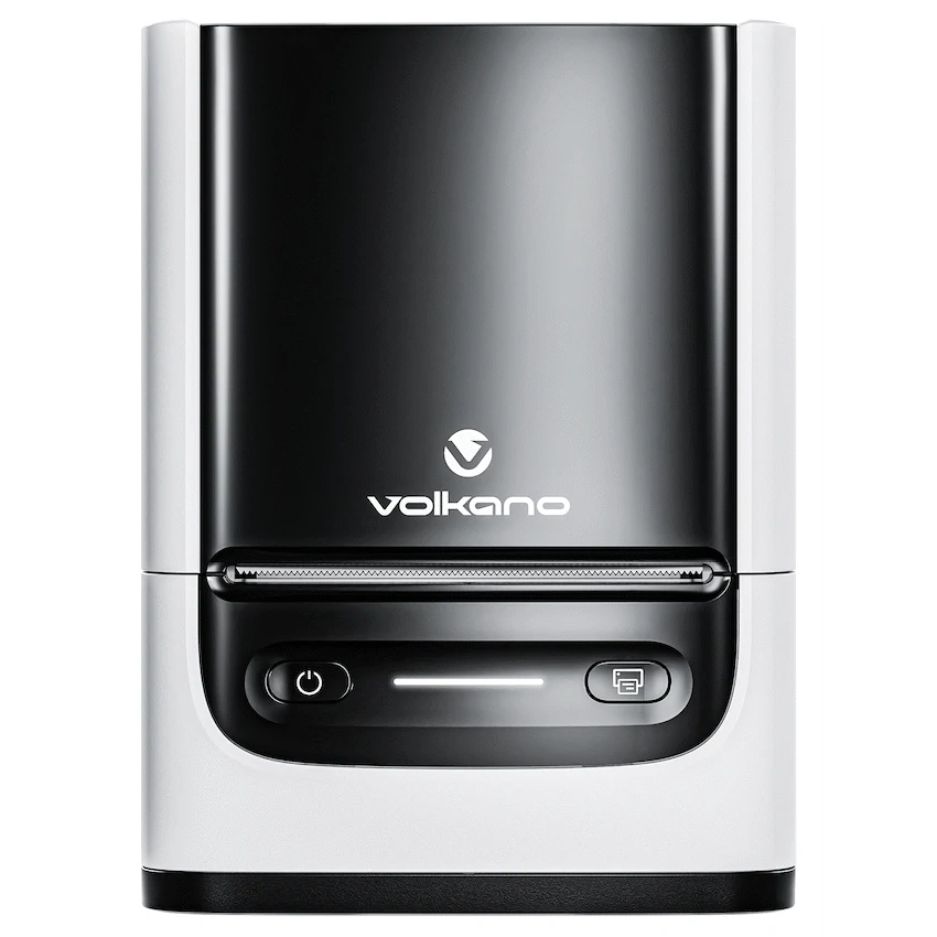 Volkano LabelPro Duo Series Thermal Dual Size Label Printer - Black and White - image 5