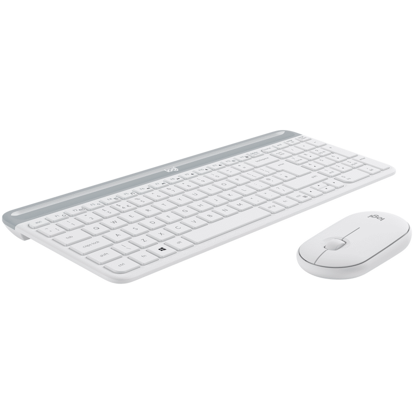 Logitech MK470 Slim Wireless Keyboard and Mouse Combo - Off White - image 5