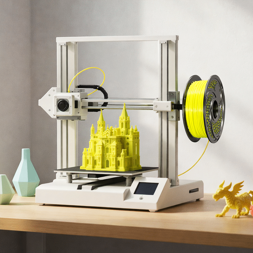SA Filament PLA UV Neon Filament 1kg -  Lunar Yellow - image 5