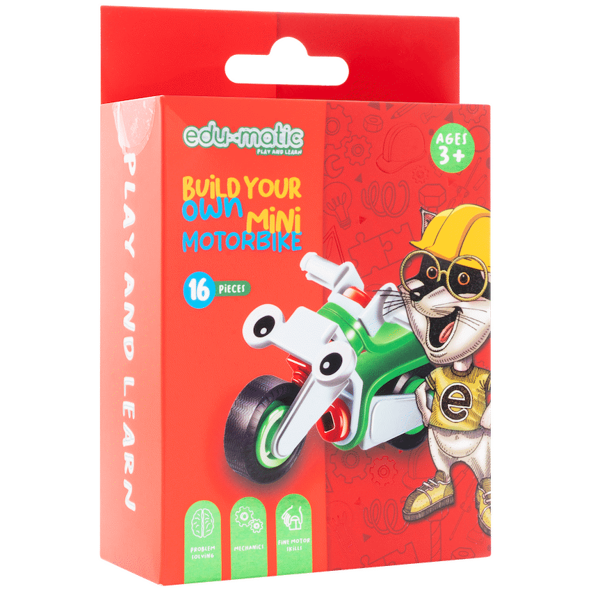 Edu-matic Flexi Build Mini Kit - Motobike - 16 pcs - image 5