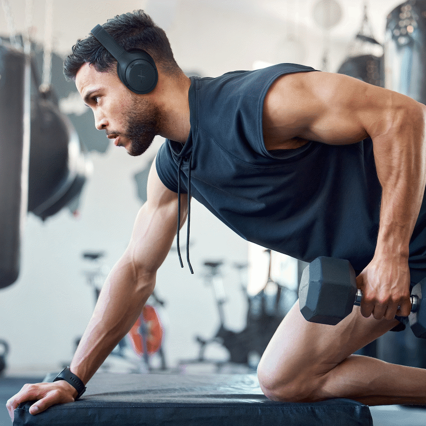 VolkanoX VXH100 Bluetooth Headphones with ANC  - Black - image 5