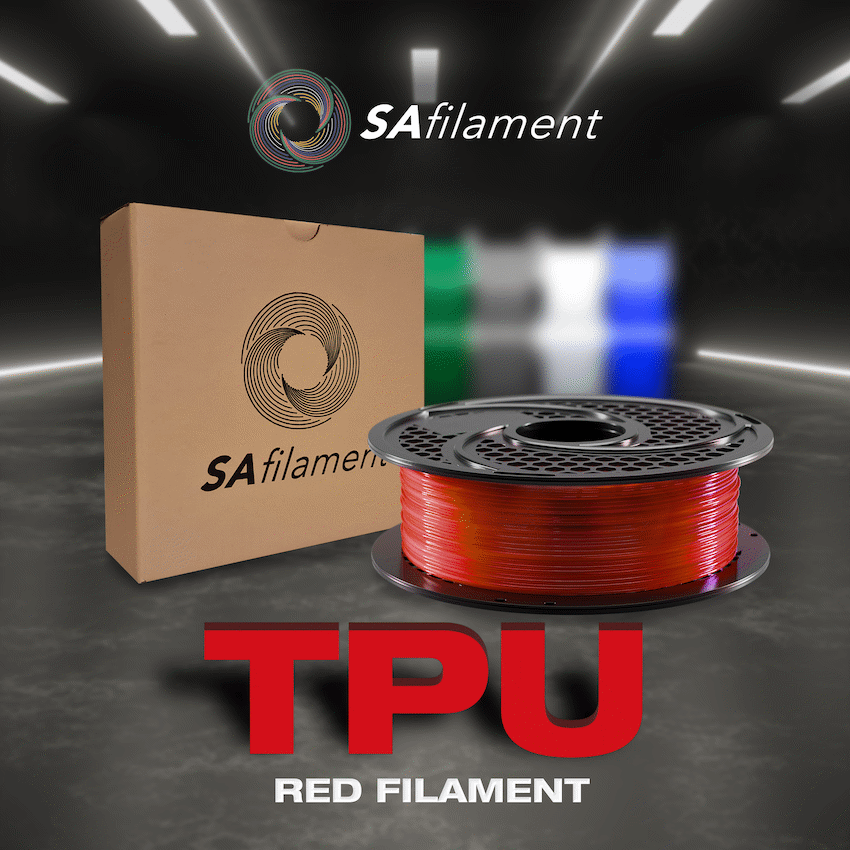 SA Filament TPU 95A 500g - Red - image 5