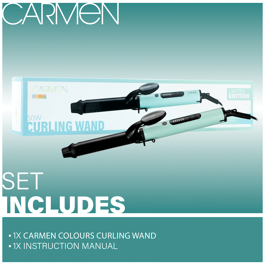 Carmen Colours 25mm Curling Wand - image 5
