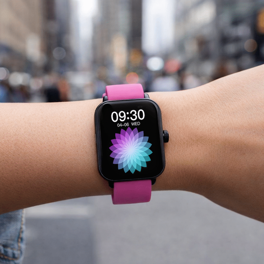Volkano Chroma Series Smartwatch with Pink Strap - image 5