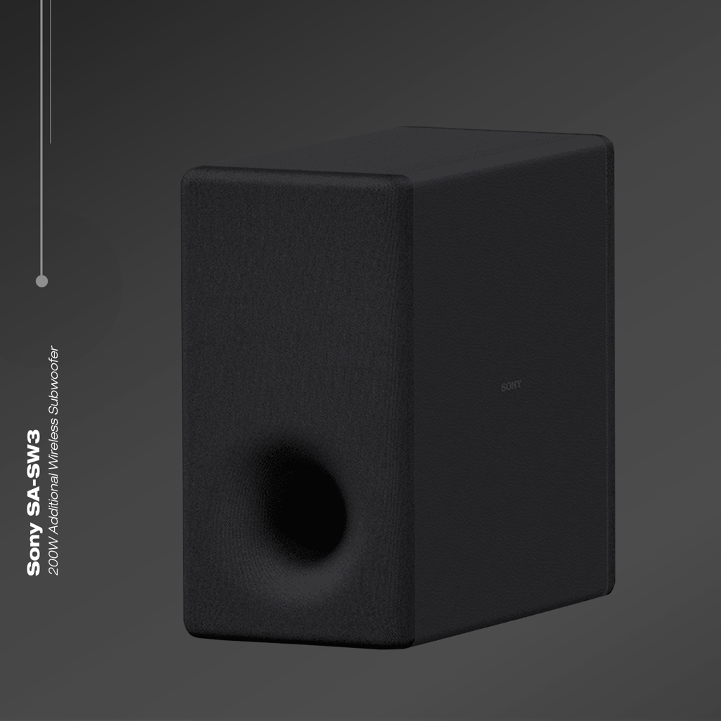 Sony SA-SW3 200w Wireless Subwoofer