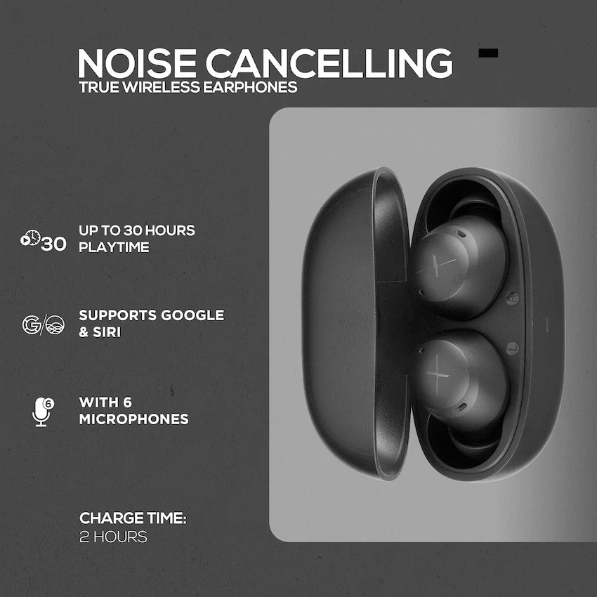 Volkano X VXT200B True Wireless Earphones with Hybrid Active Noise Cancelling - image 5