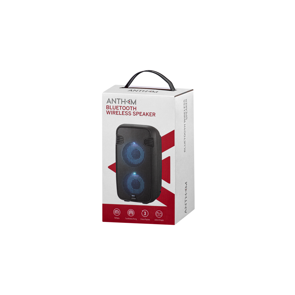 Anthem Bluetooth Speaker - Black