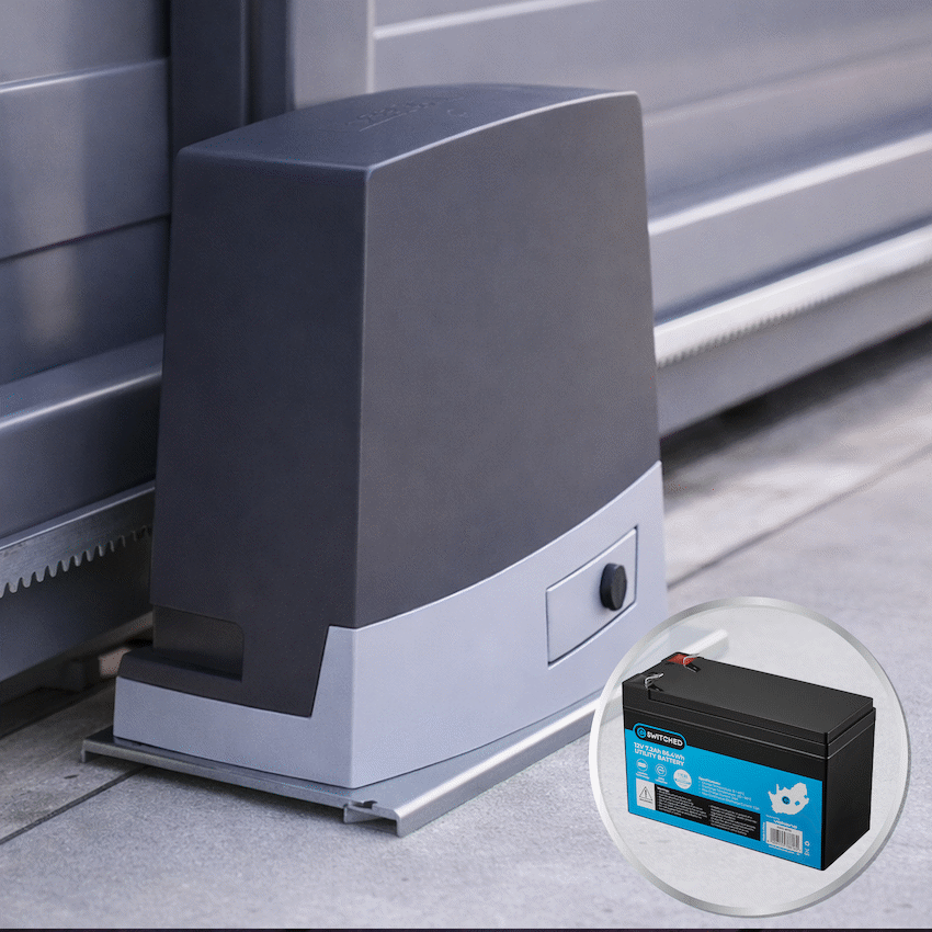 Switched LiFePO4 Gate Motor/Alarm Battery - image 5