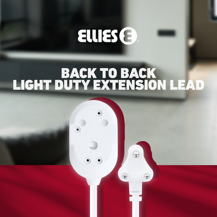 Ellies Back to Back Light Duty Extension Lead-5M - image 5