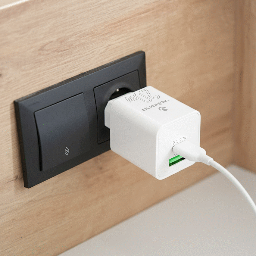Volkano Dyna Duo 20w PD + QC 3.0 Wall Charger - image 5