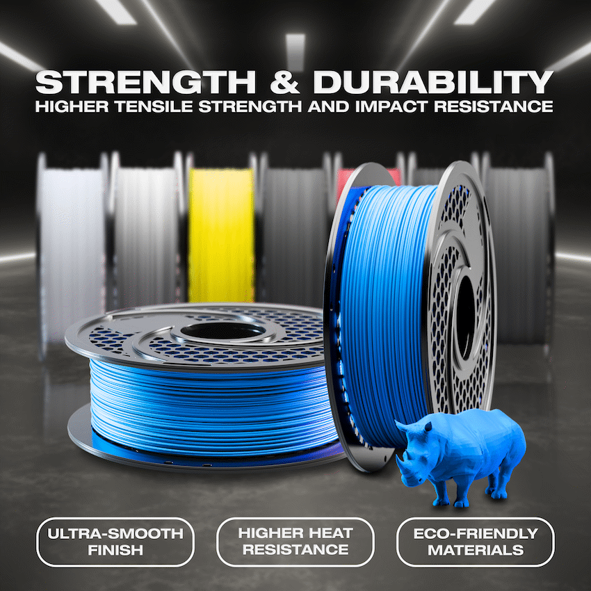 SA Filament PLA Hyper Filament 1kg - Blue - image 5