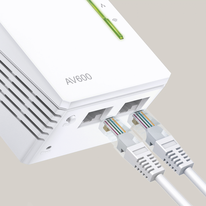 TP-Link TL-WPA4220 TKIT Twin AV600 Powerline Wi-Fi Kit - image 5