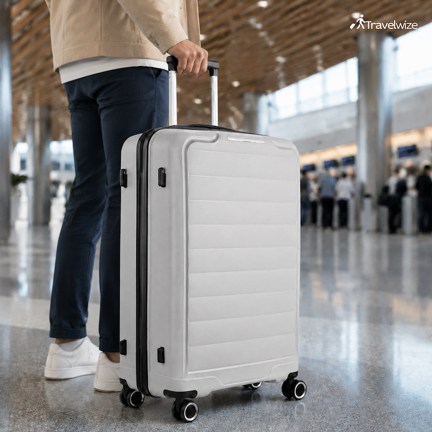 Travelwize Ibiza PP 4-Wheel Spinner 65cm Luggage - Grey - image 5