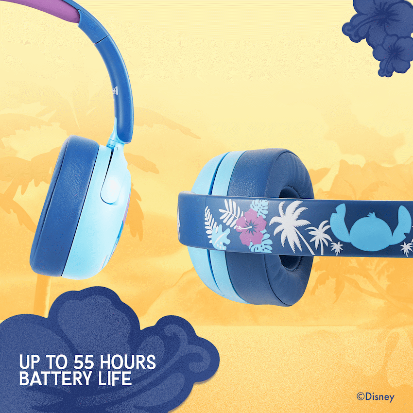 Disney Stitch ANC Padded Bluetooth Headphones - image 5
