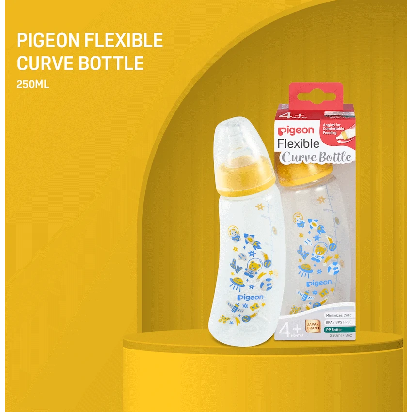 Pigeon Flexible Curve Bottle 250ml - Space - image 5