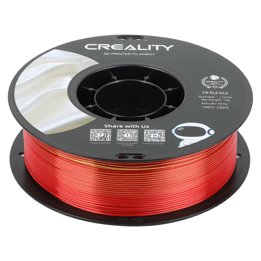 Creality Dual Silk Filament PLA - Golden-Red 1Kg - image 5