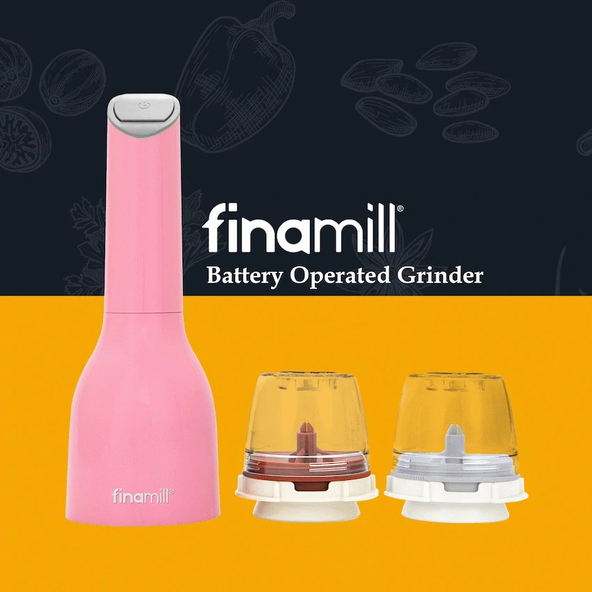 Finamill Battery-Operated Grinder - Pink - image 5