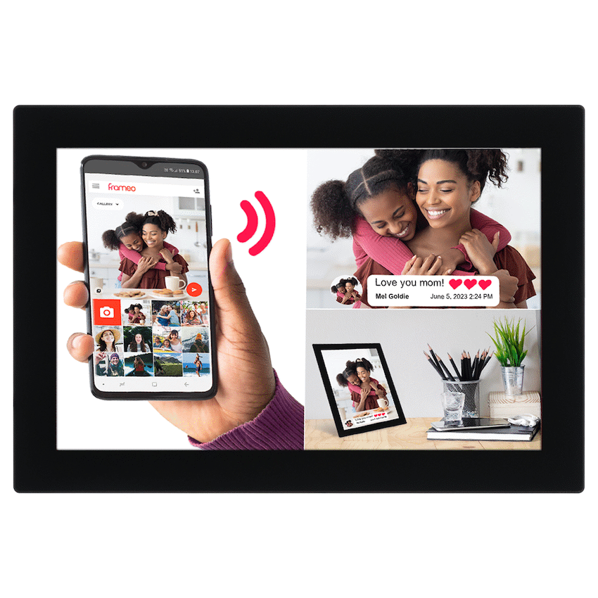 Volkano Scene Series 10.1" Smart Calendar And Digital Photo Frame with Built-In Frameo Software - image 5