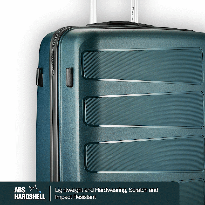 Travelwize Tourer PP 75cm 4-wheel Spinner Luggage Petrol - image 5