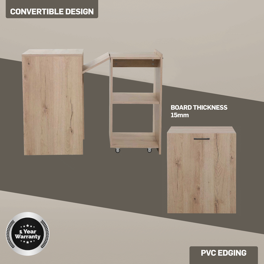 Everfurn Adaptive Desk - Brown - image 5