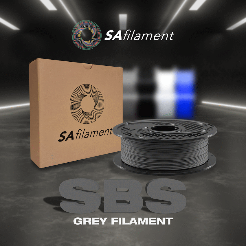 SA Filament SBS Filament - Grey 1kg - image 5