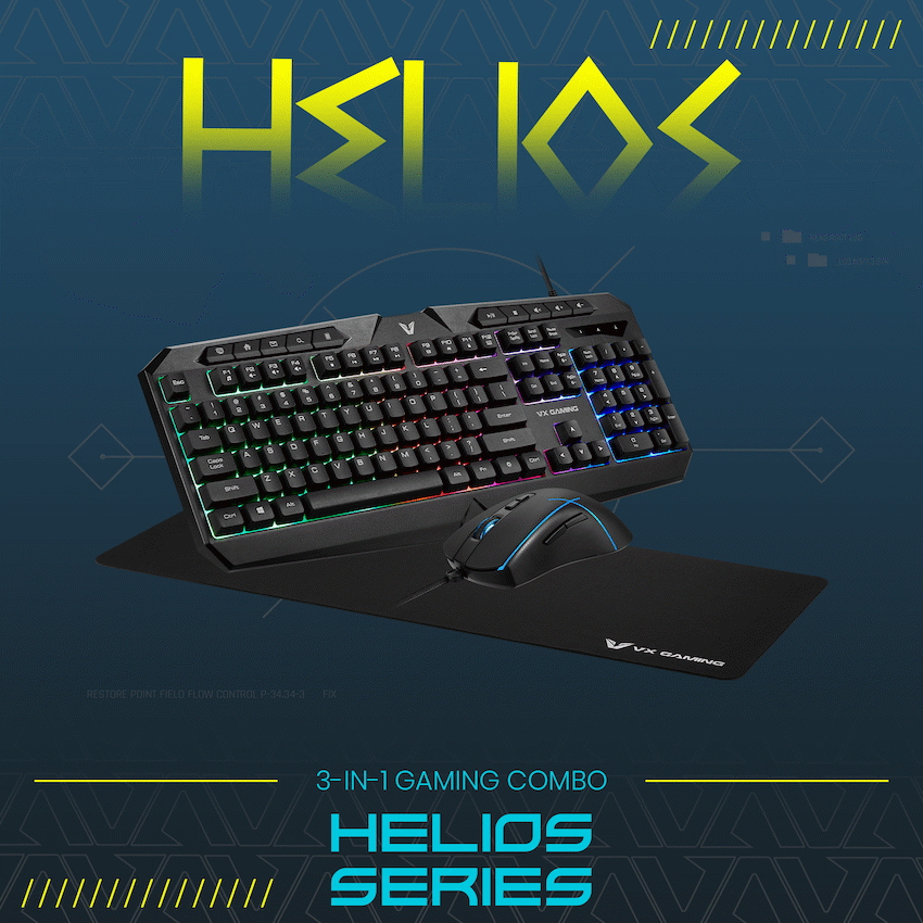 VX Gaming Helios Series 3-in-1 Gaming Combo - image 5