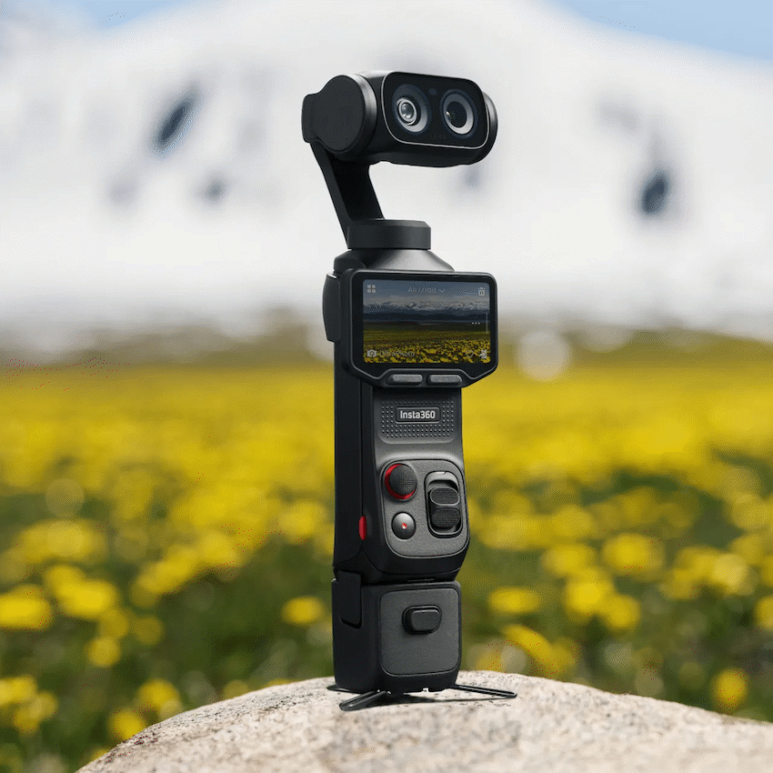 Insta360 Luna Ultra 1/4" Thread Handle-Black - image 5