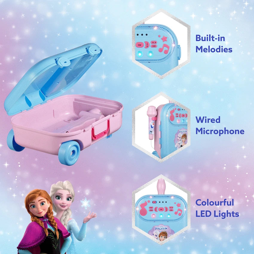 Disney Frozen Bluetooth Wheely Karaoke Machine - image 5