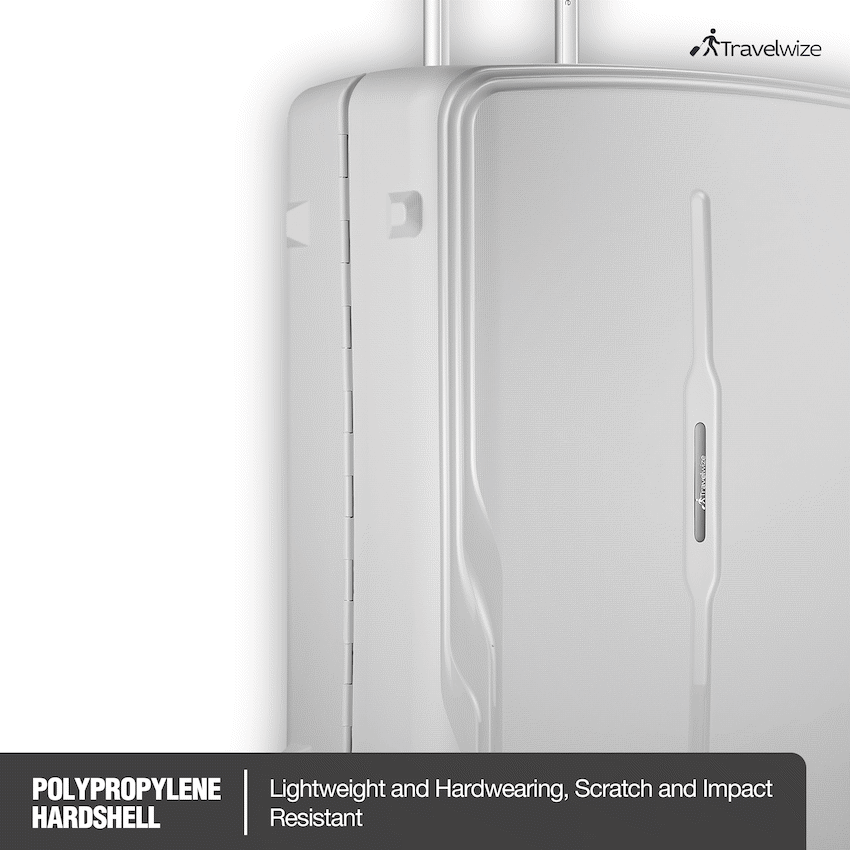 Travelwize Clipper PP 75cm 4-Wheel Spinner Luggage Nardo Grey - image 5