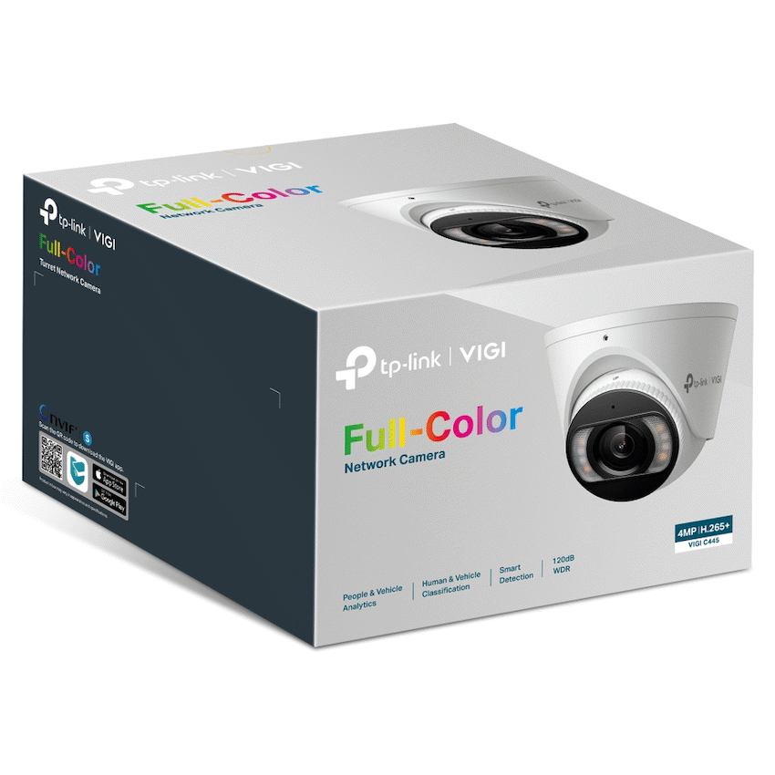 TP-Link Vigi C445 (2.8mm) 4MP Full-Color Turret Network Camera - image 5