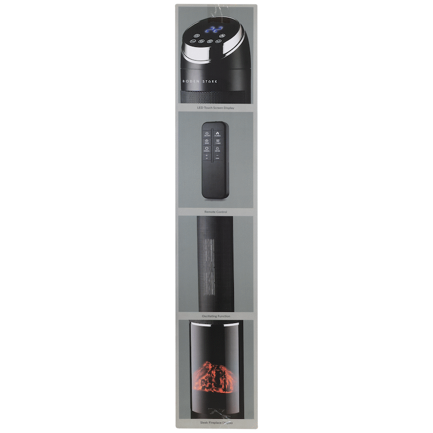 Boden Stark Digital Fireplace Tower Heater - image 5