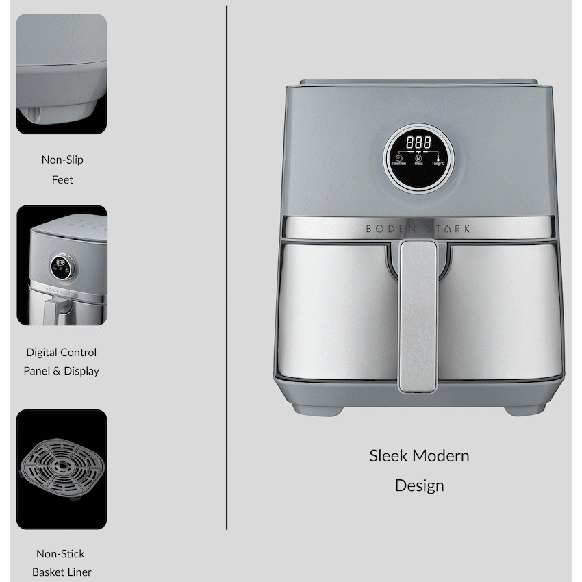 Boden Stark 5.0L Digital Air Fryer - image 5