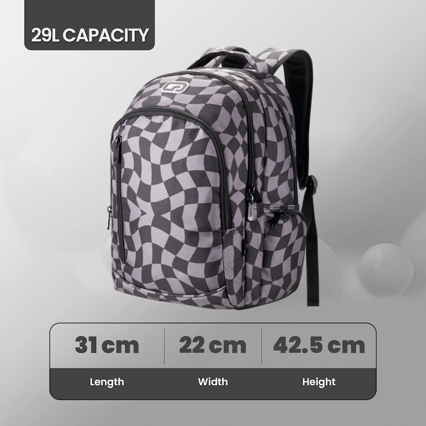 Quest Checker Senior Scholar Backpack Grey - image 5