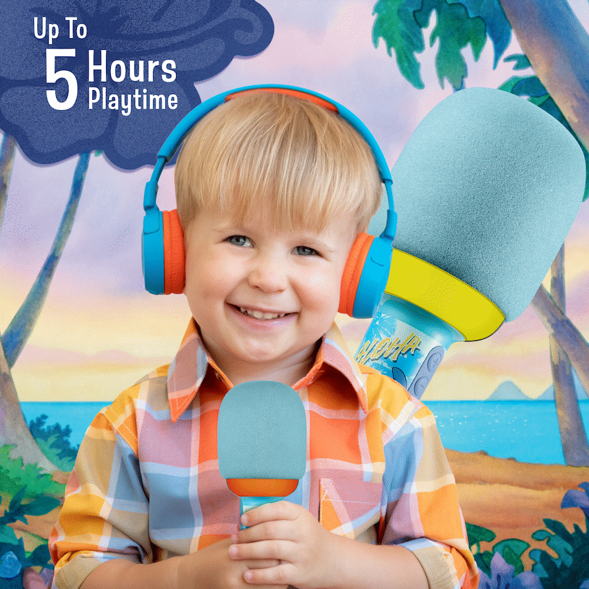 Disney Stitch Bluetooth Dome Microphone with RGB Lights - image 5