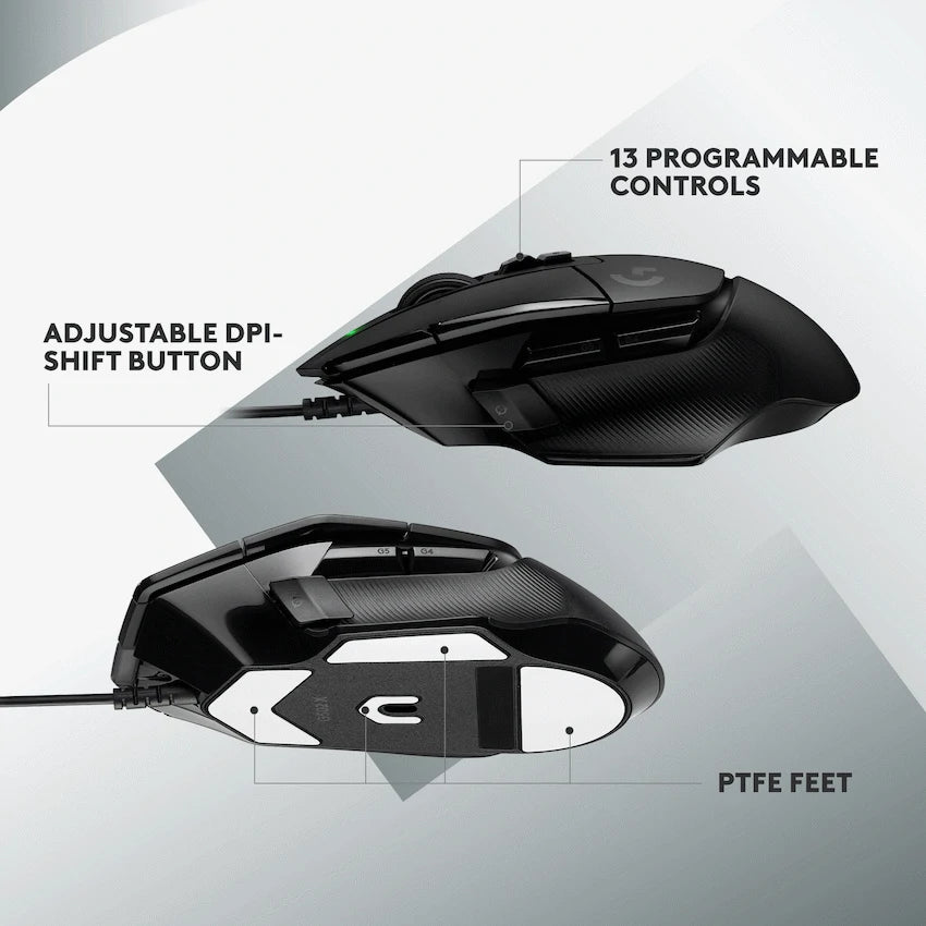 Logitech(R) G502 X Gaming Mouse - Black - image 5