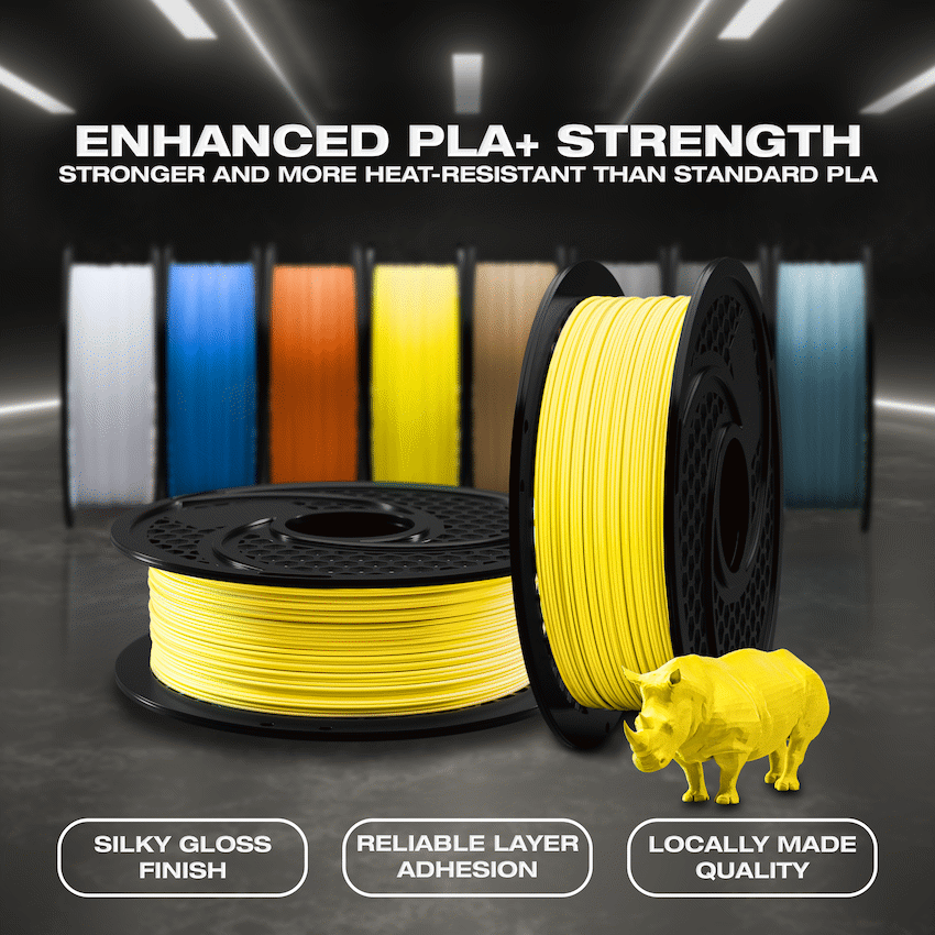 SA Filament Silk PLA Plus Filament 1kg - Yellow - image 5