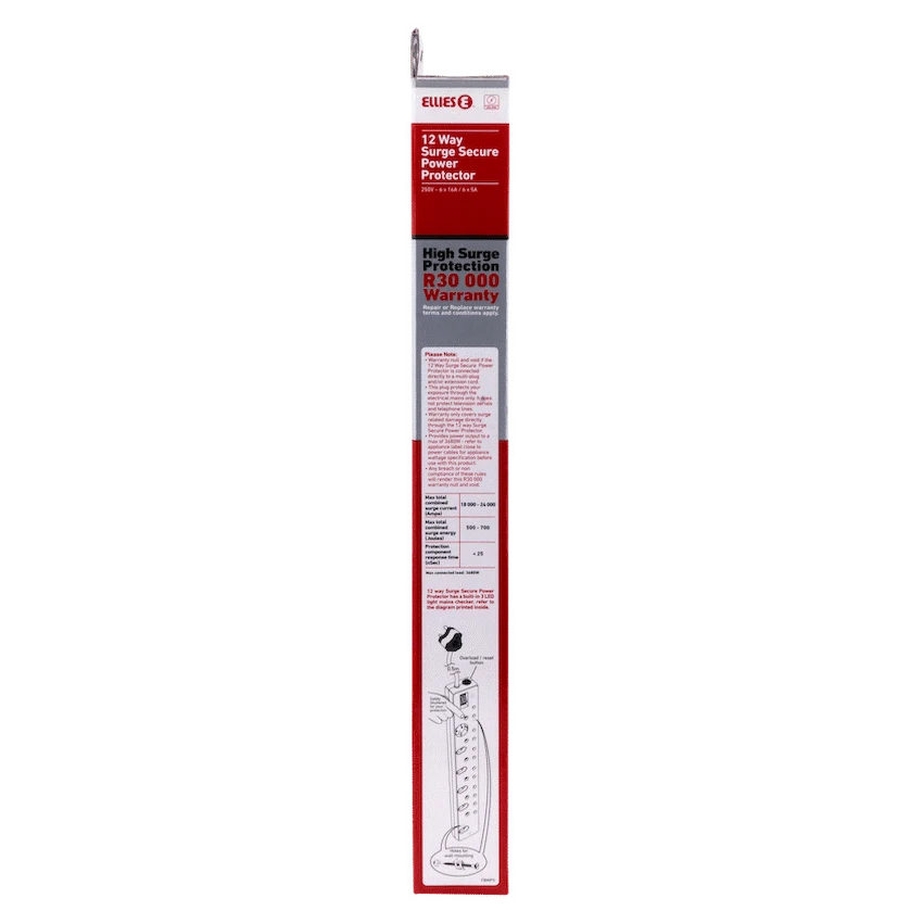Ellies 12-Way High-Surge Multiplug 0.5m - image 5
