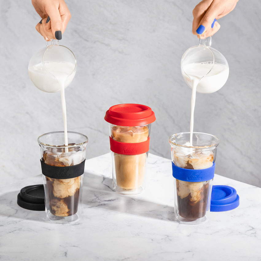 Snappy Thermal Glass Tumbler 400ml Red ( Order in Qty of 6) - image 5
