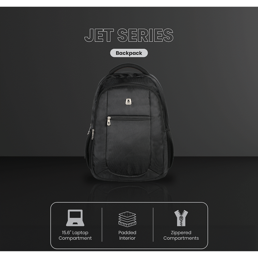 Volkano Jet Backpack 15.6" - Black - image 5