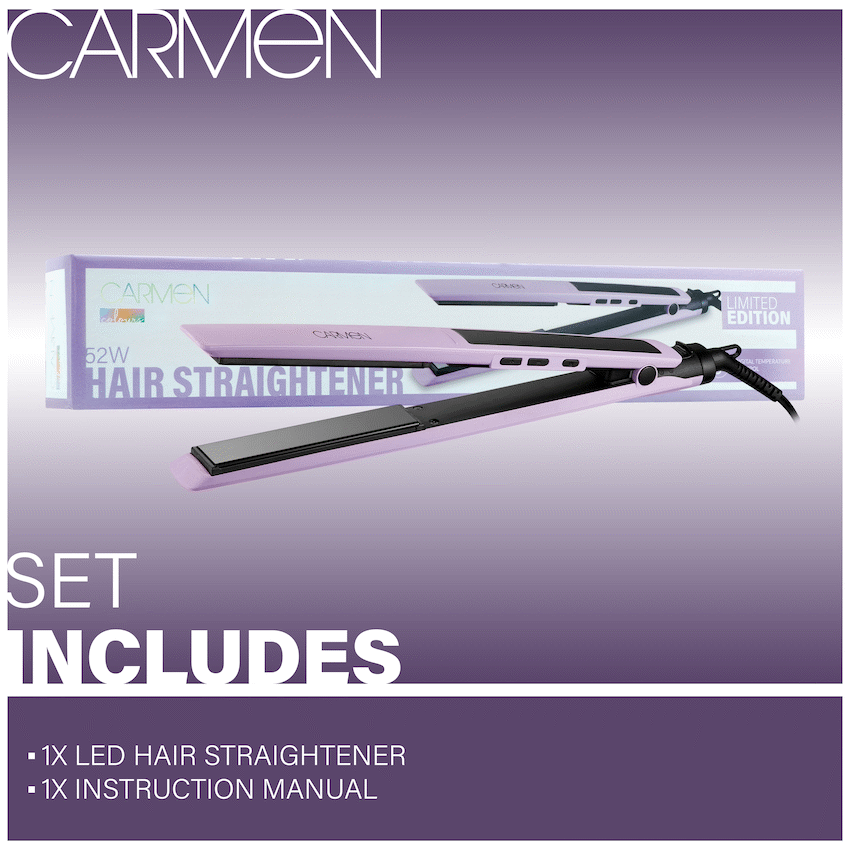 Carmen Colours LED Hair Straightener - image 5