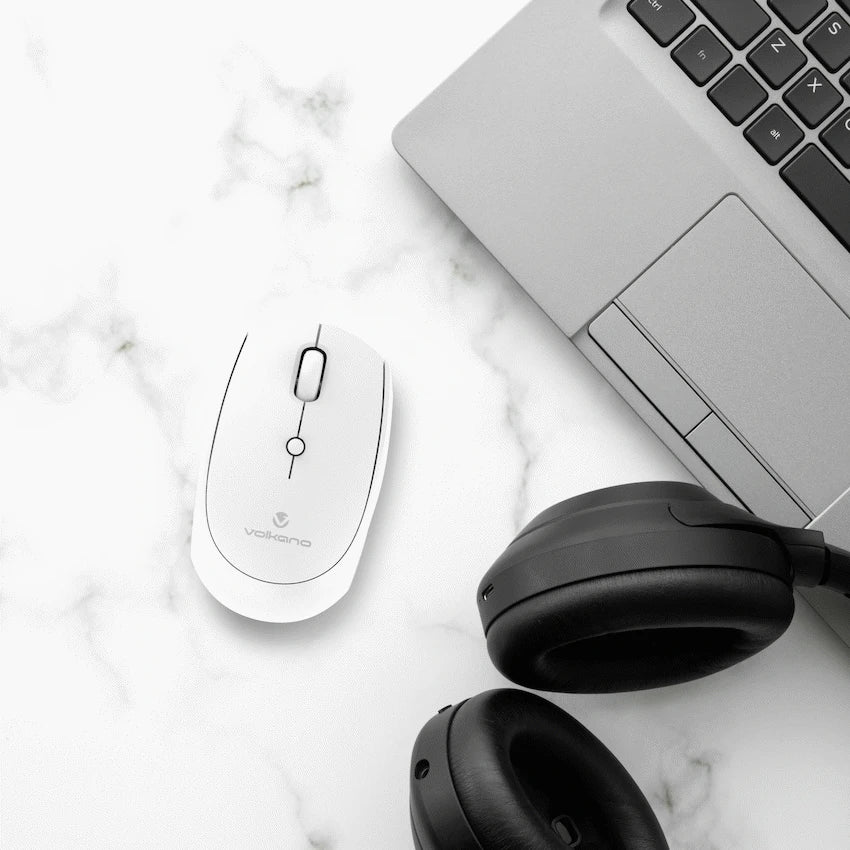 Volkano Talc Wireless Mouse - White - image 5