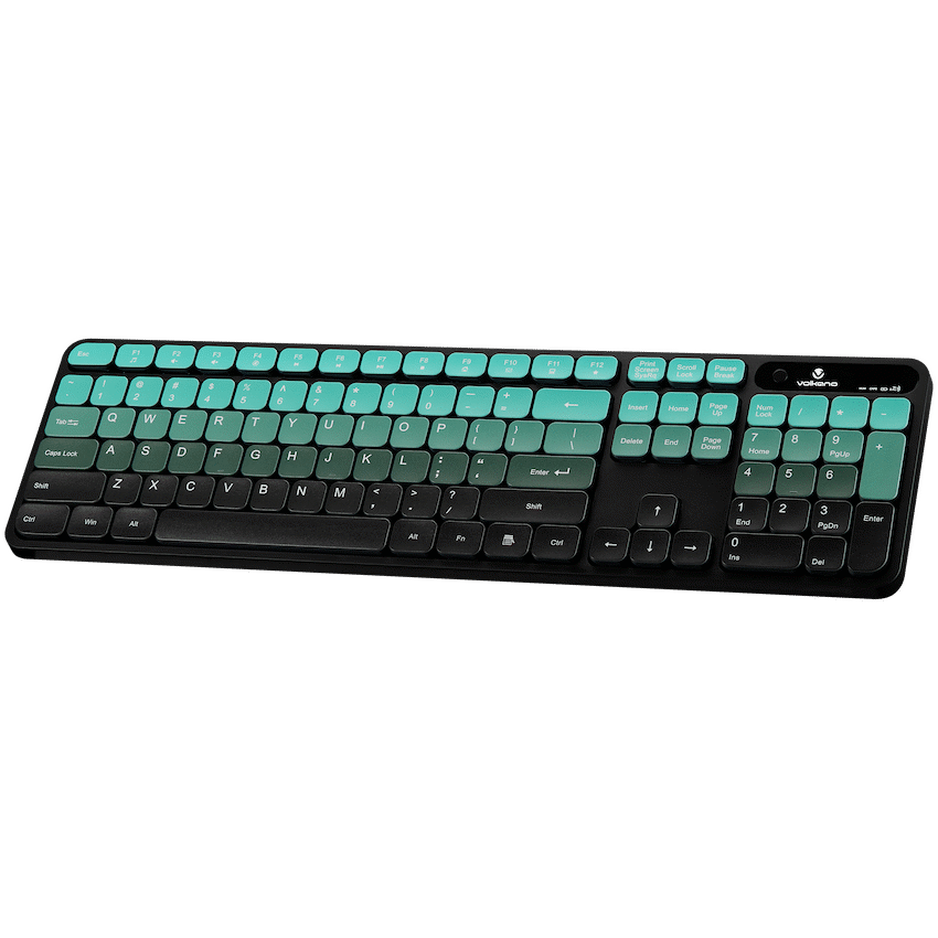 Volkano Prism Series Bluetooth Wireless Keyboard and Mouse - Teal - image 5