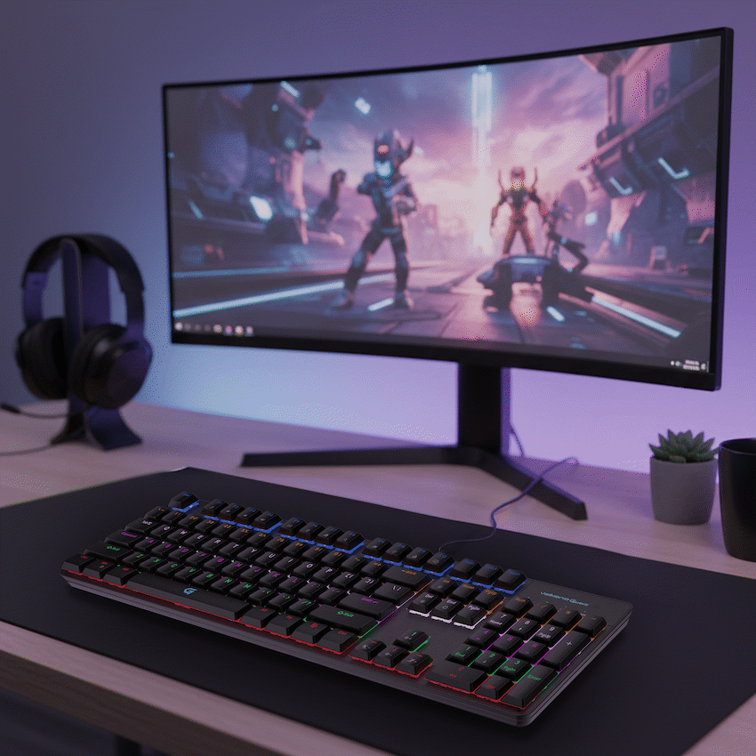 Volkano Gaming Phantom X1 Wired Mechanical keyboard with RGB lighting - image 5