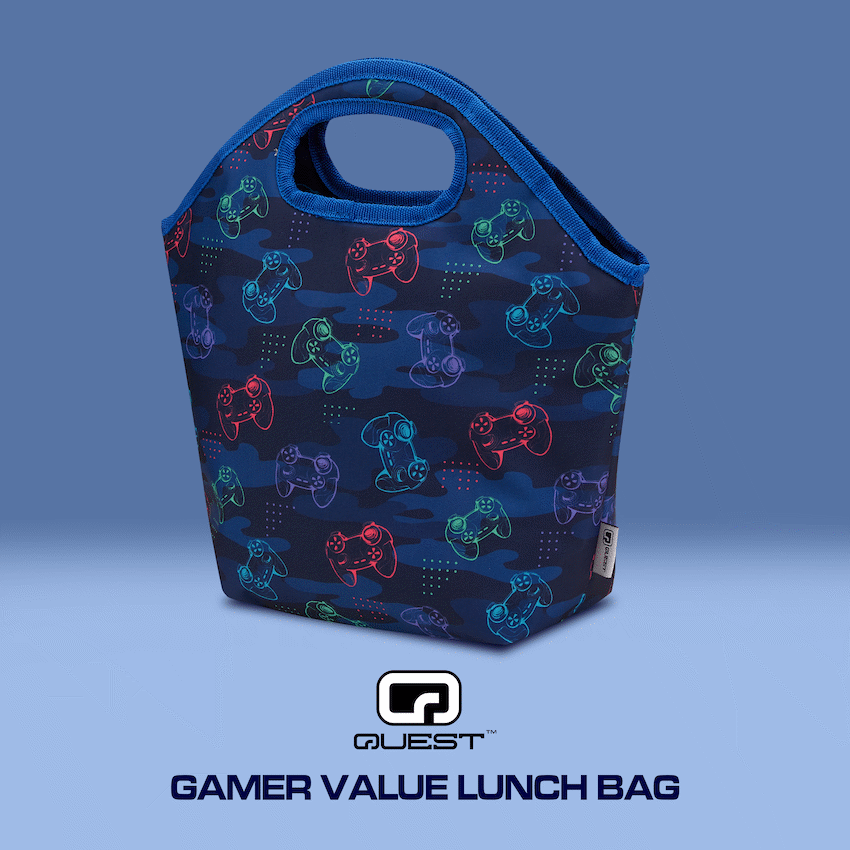 Quest Gamer Lunch Bag Navy - image 5