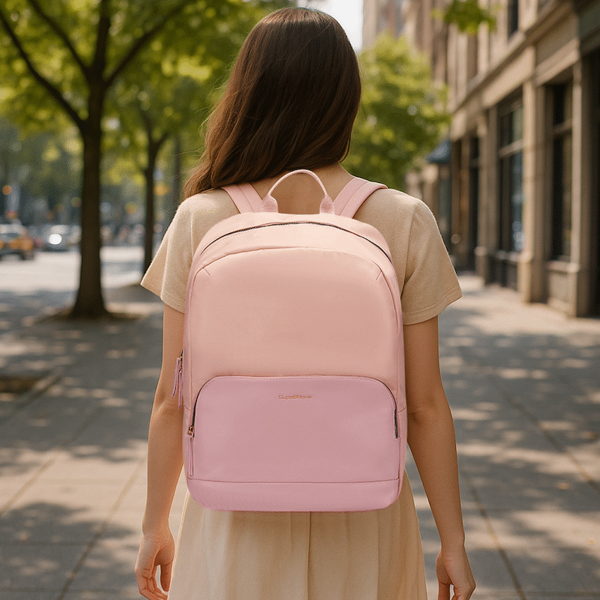 SupaNova Gabi 15.6" Laptop Backpack - Pink - image 5