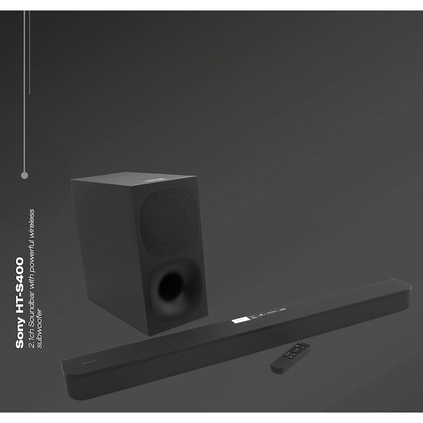 Sony HT-S400 330w 2.1ch Wireless SW Soundbar - image 5